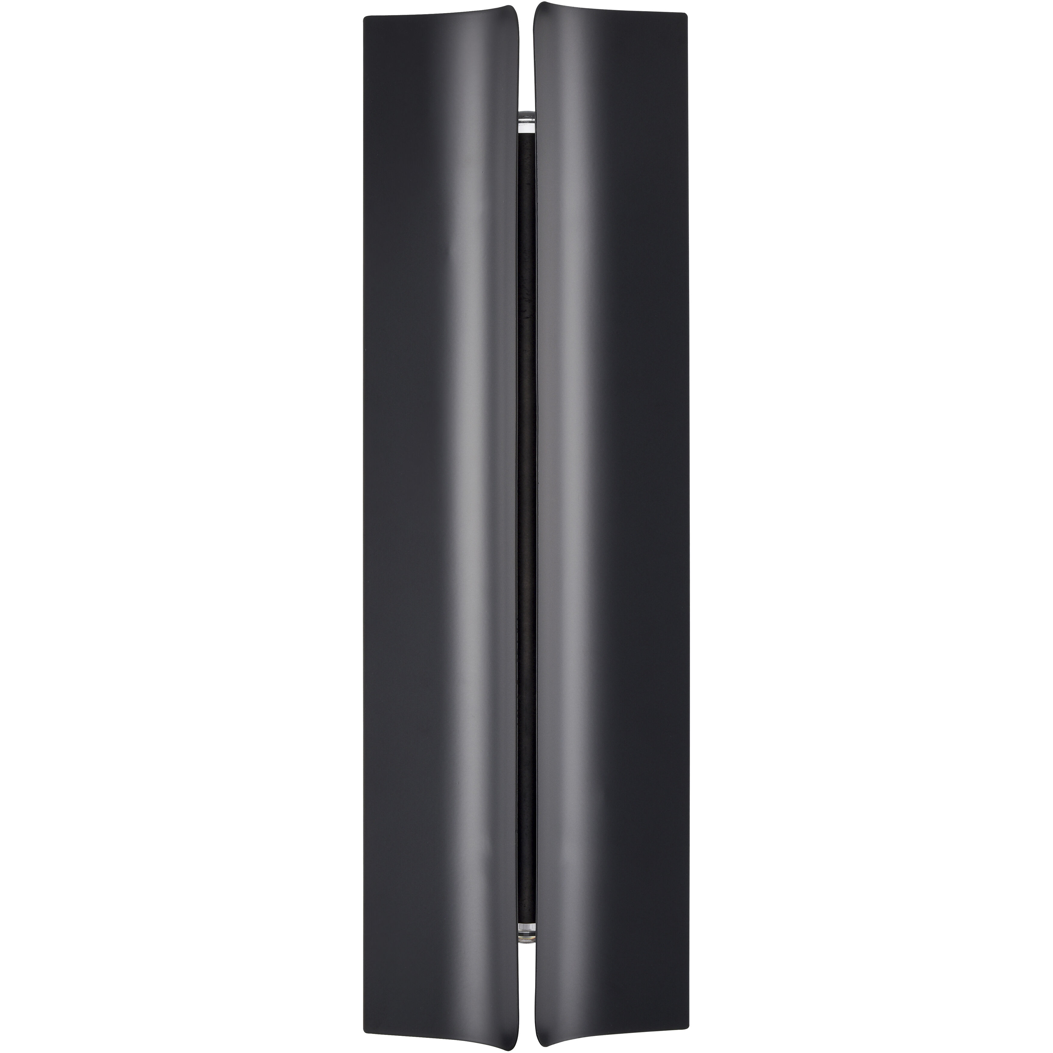 None LED 16.14 inch Powder Coated Black Outdoor Wall Sconce